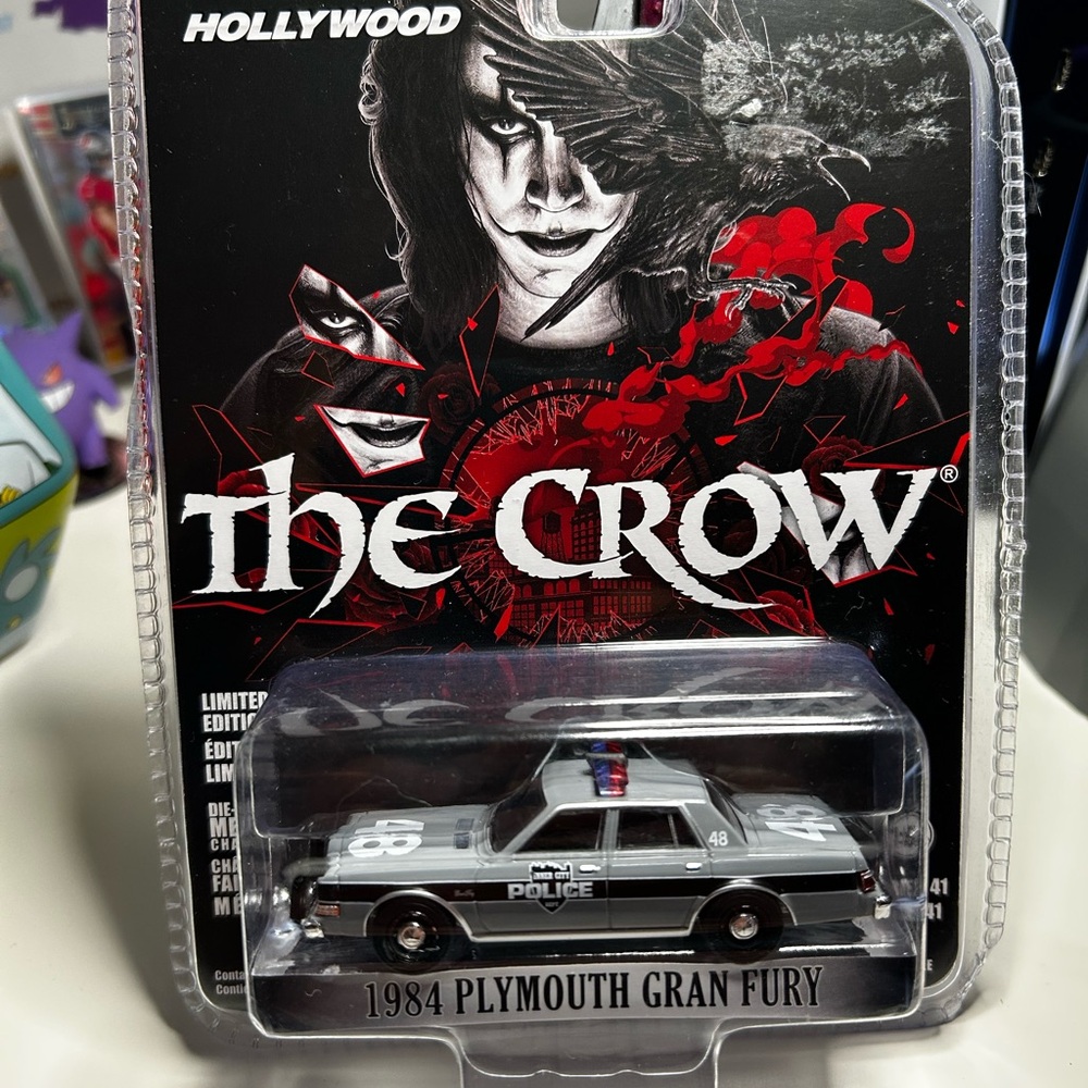 Green light Hollywood: the crow 1984 Plymouth Gran Fury Police Car Model